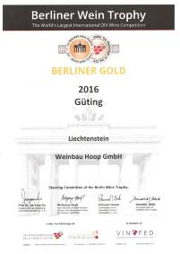 2019 Berliner Gold - Merlot